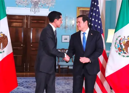 Velasco y Rubio destacan avances en seguridad bilateral