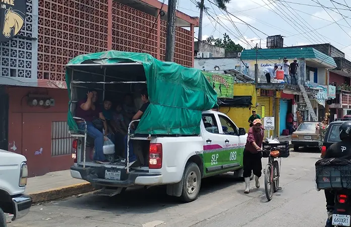 Colonos exigen mejorar transporte a zona tének