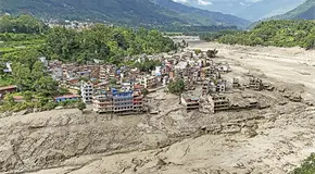 Trágica riada en Nepal Trágica riada en Nepal