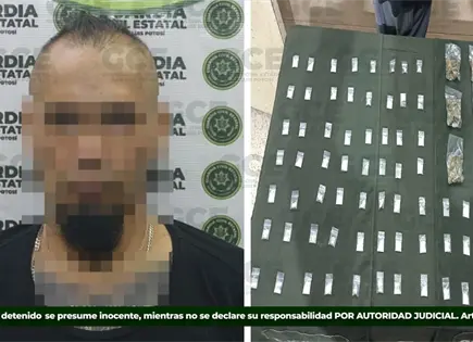 Cae Sergio "N", presunto narcomenudista en colonia Revolución Cae Sergio "N", presunto narcomenudista en colonia Revolución
