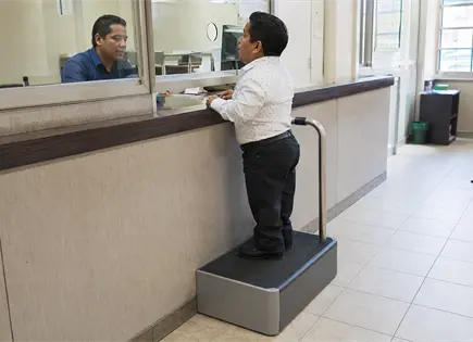 Comisi&oacute;n avala escalones accesibles para personas de talla baja