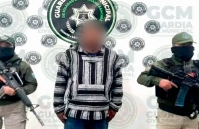 Desarman a sujeto en La Virgen