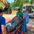 Hombre queda parapl&eacute;jico al caer de remolque
