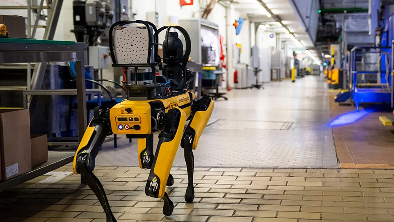 El robot Spot, fabricado por Boston Dynamics