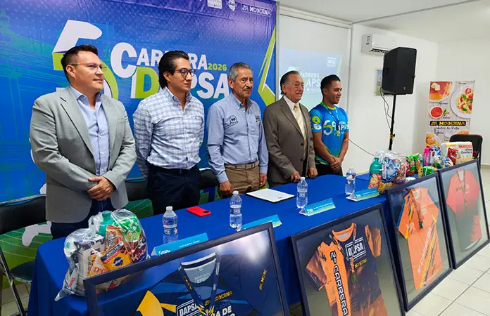 Presentan 5ta. Carrera Atlética DAPSA 2026