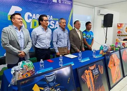 Presentan 5ta. Carrera Atl&eacute;tica DAPSA 2026