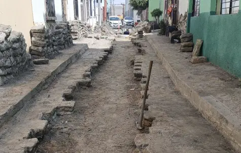 Renovación del drenaje en Callejón de Alvarado llega al 60% Renovación del drenaje en Callejón de Alvarado llega al 60%