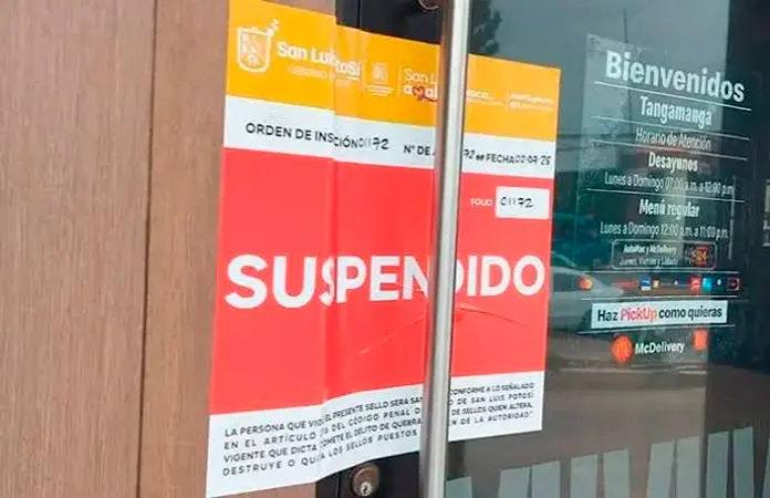 Restricciones y clausuras son por falta de licencias comerciales