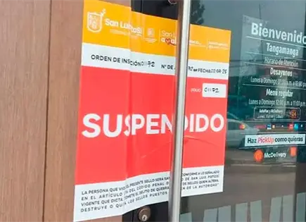 Restricciones y clausuras son por falta de licencias comerciales Restricciones y clausuras son por falta de licencias comerciales