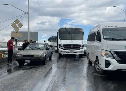 Video | Choque m&uacute;ltiple en Circuito Potos&iacute; deja un herido