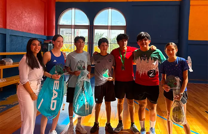 Finaliza con éxito el Torneo de Squash