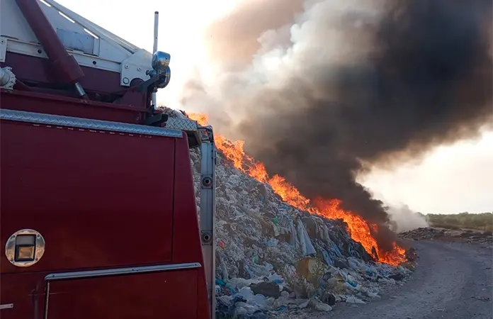 Por fin controlan y apagan incendio