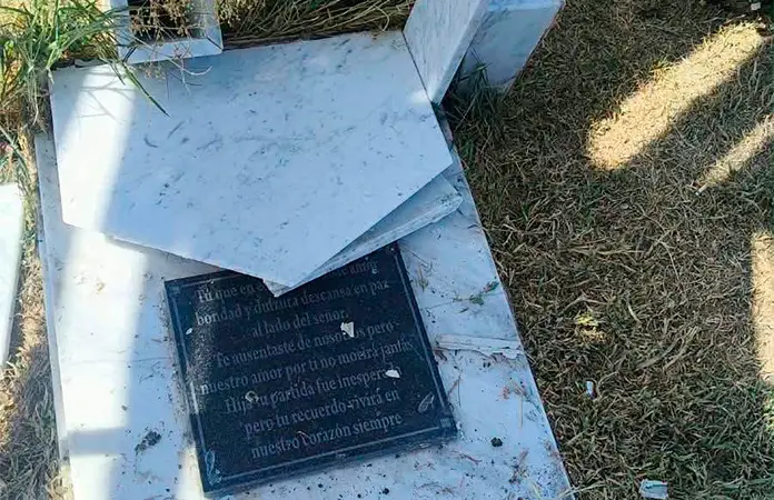 Realizan actos de brujería en panteón
