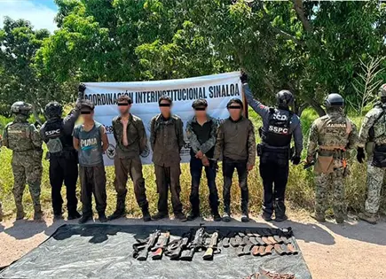 Aseguran armas y drogas en Sinaloa Aseguran armas y drogas en Sinaloa