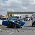 Dos muertos tras brutal choque contra tr&aacute;iler en Villa de Reyes