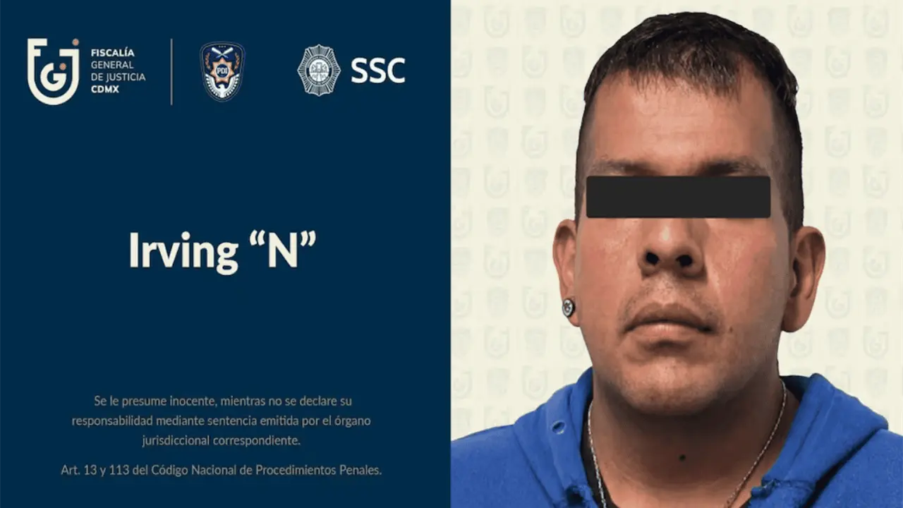 Irving N vinculado a proceso por pornografía infantil en CDMX