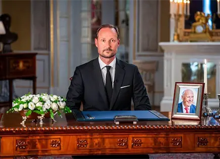 Pueblo llora a Harald V