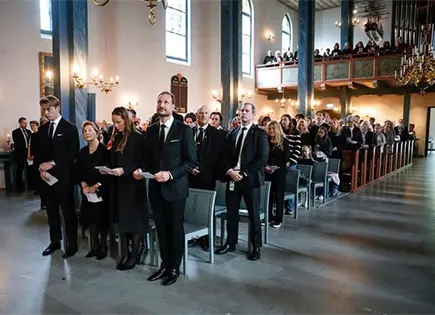 Noruega honra al rey Harald V
