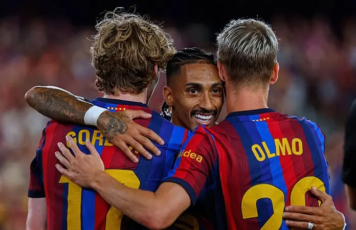 Arrolla Barcelona al Rayo Vallecano