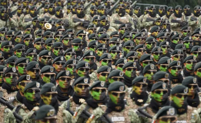 Ejército y Guardia Nacional inician prácticas para desfile 16 septiembre