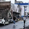 Im&aacute;genes exhiben devastaci&oacute;n tras ataque con coche bomba en Zacatecas