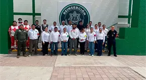 Realizan simulacro de incendio en el penal