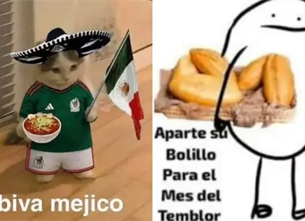 Usuarios celebran llegada del mes patrio con memes en redes Usuarios celebran llegada del mes patrio con memes en redes