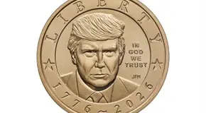 EU pone a la venta monedas conmemorativas con rostro de Trump EU pone a la venta monedas conmemorativas con rostro de Trump