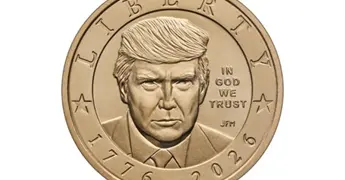 EU pone a la venta monedas conmemorativas con rostro de Trump
