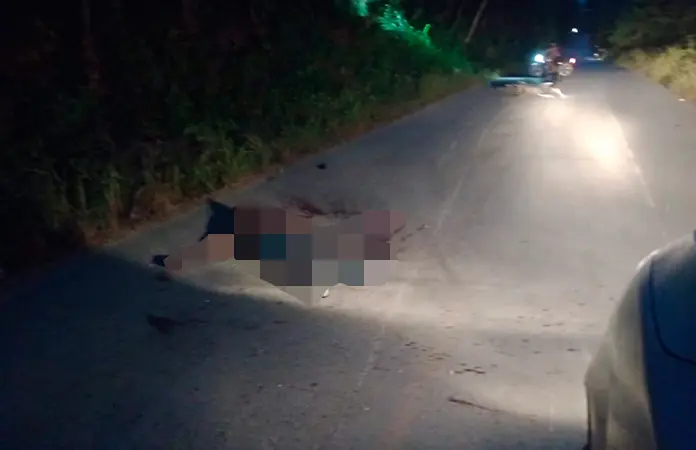 Hombre pierde en percance carretero