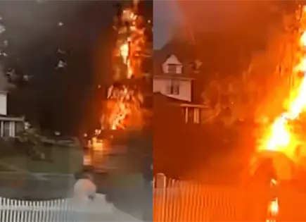 Hombre sobrevive a un rayo en Estados Unidos