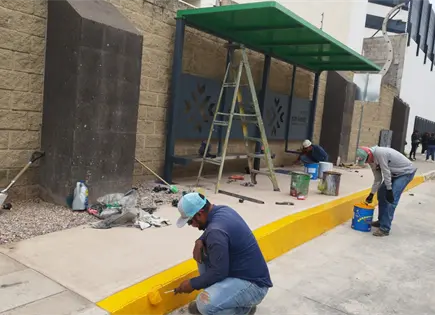 Instalan paradores temporales por desv&iacute;o de la L&iacute;nea 3 de RedMetro