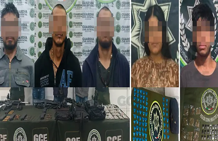 Capturan a otros tres vendedores de droga en la Huasteca