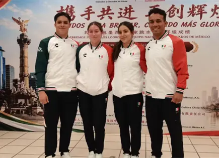Empresas chinas respaldar&aacute;n a los clavadistas mexicanos