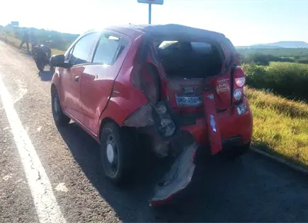 Motociclista fallece tras impactarse contra un Spark Motociclista fallece tras impactarse contra un Spark