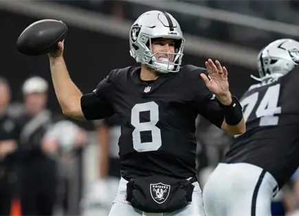 Será K. Cousins QB titular de Raiders ante Dolphins Será K. Cousins QB titular de Raiders ante Dolphins
