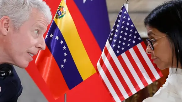 Acuerdo petrolero entre Venezuela y EEUU y otras fotos de la semana en Latinoamérica y Caribe Acuerdo petrolero entre Venezuela y EEUU y otras fotos de la semana en Latinoamérica y Caribe