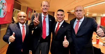 Alito Moreno y Fox llaman a construir frente ciudadano opositor