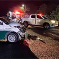 Fatal choque carretero deja un taxista sin vida