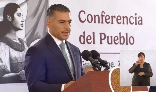 Juan Carlos Valencia tiene orden de extradición, confirma Harfuch