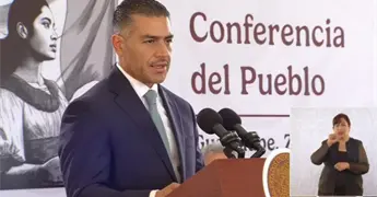 Harfuch destaca captura de presuntos feminicidas