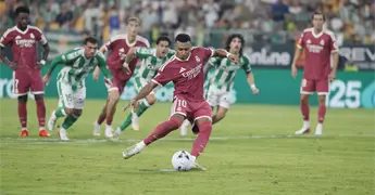 Mbapp&eacute; falla un penal y el Real Madrid cae ante el Betis