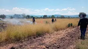 Quema de basura provoca incendio