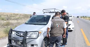 Retiran transporte irregular en Charcas y Venado
