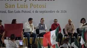 Acarrean a alumnos a evento de C. Sheinbaum