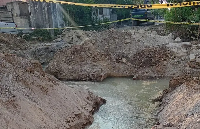 Conectan red de agua para casas del Bienestar