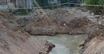 Conectan red de agua para casas del Bienestar