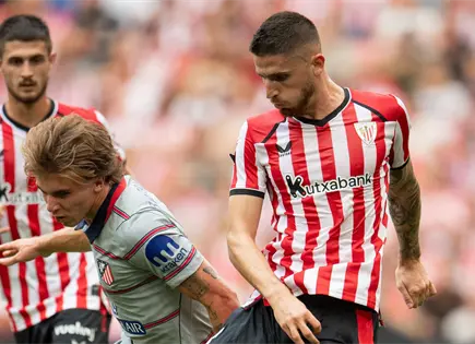 El Atleti cae goleado en Bilbao