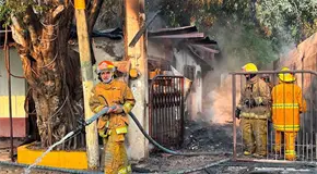 Billar en Tamuín queda reducido a cenizas