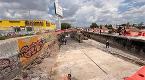 Al 25%, construcción del puente del bulevar Jacobo Payán
